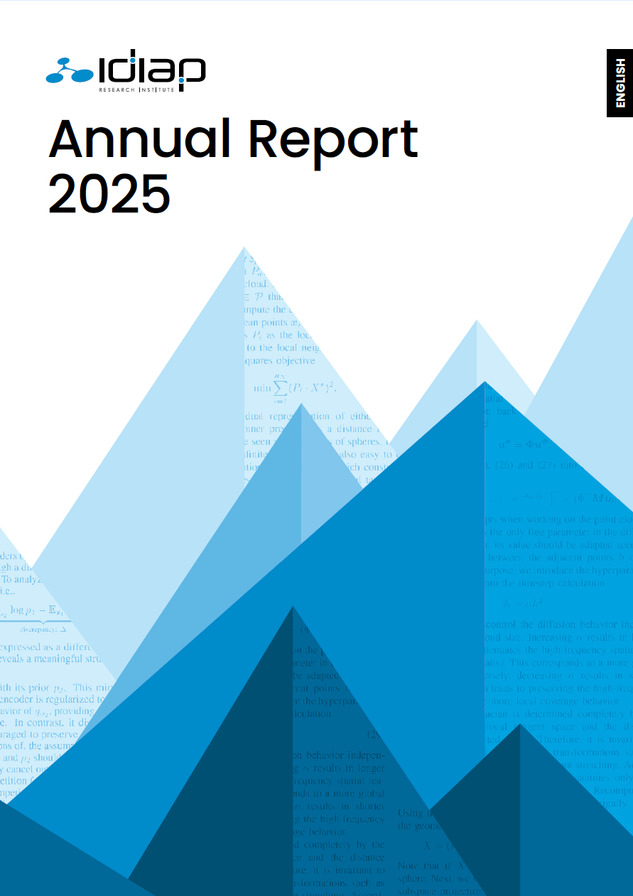 Idiap Annual Report 2025