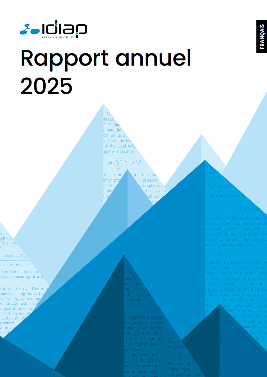 Rapport Annuel Idiap 2025