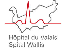 Logo hôpital du valais / Spital Wallis