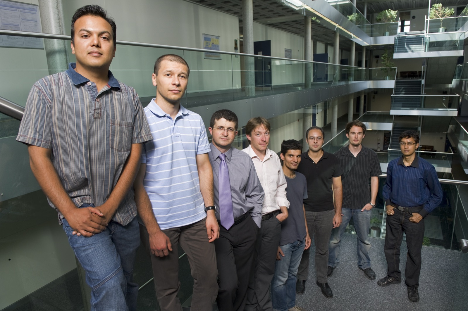 Members of the Biometrics Group at Idiap