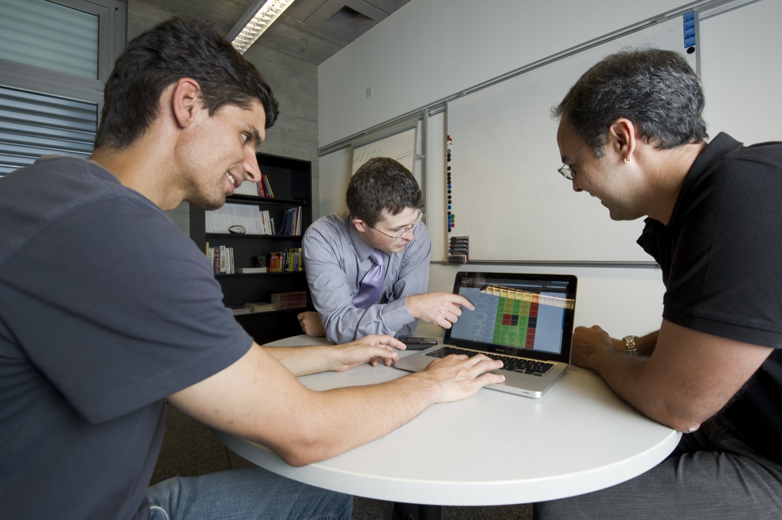 Members of the Biometrics Group at work