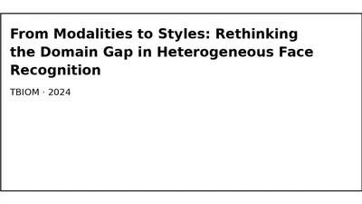 From Modalities to Styles: Rethinking the Domain Gap in Heterogeneous Face Recognition featured image