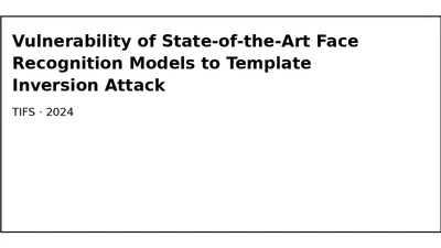 Vulnerability of State-of-the-Art Face Recognition Models to Template Inversion Attack featured image