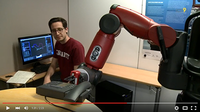 Canal9 visits the Baxter robot at Idiap
