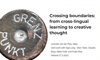 Crossing boundaries: from cross-lingual learning to creative thought